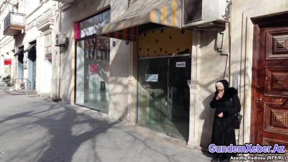 Bakıda bağlanan dükanlar, restoranlar, maşın salonları- [Fotolar]
