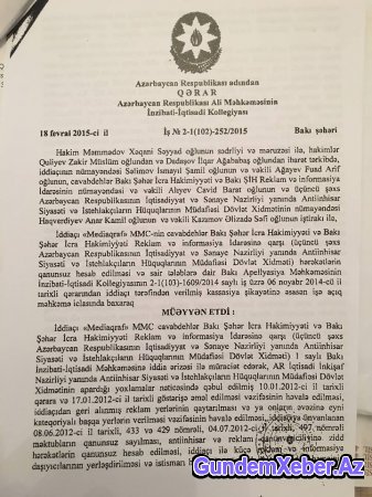 Prokurorluqdan qovulan şirkət rəhbəri haqda şok dosye Prokurorluqdan qovulan şirkət rəhbəri haqda şok dosye