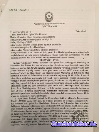 Prokurorluqdan qovulan şirkət rəhbəri haqda şok dosye Prokurorluqdan qovulan şirkət rəhbəri haqda şok dosye