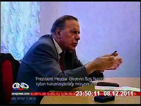 "A kişi, sənə kim ixtiyar verib?" - Heydər Əliyevin məşhur müşavirədə generalı danlaması (VİDEO)