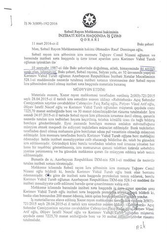 Banklara borclara görə həbslər başlandı -RÜSVAYÇILIQ