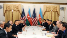 Əliyevin konqresmenlərin sanksiya tələbi fonunda ABŞ səfəri