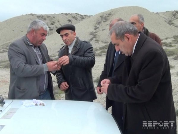 Salyanda gümüş pul və qədim əşyalar tapılıb - FOTO