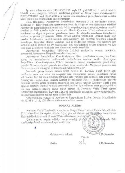 Banklara borclara görə həbslər başlandı -RÜSVAYÇILIQ