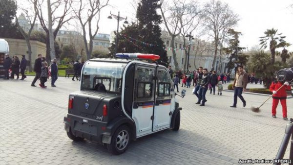 Polislərin yeni maşını - FOTO