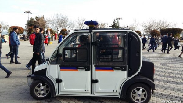 Polislərin yeni maşını - FOTO