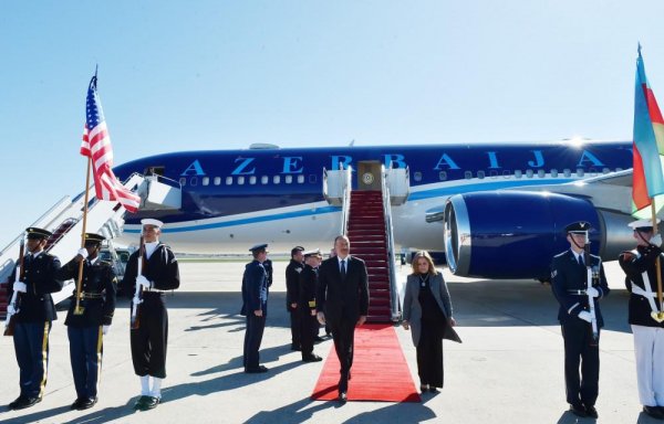 Prezident İlham Əliyevin Amerika Birləşmiş Ştatlarına səfəri - YENİLƏNİB - FOTO