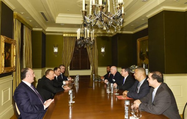 Prezident İlham Əliyevin Amerika Birləşmiş Ştatlarına səfəri - YENİLƏNİB - FOTO