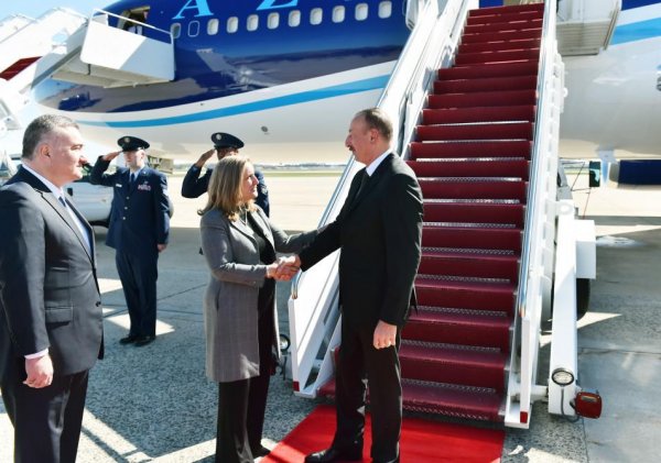 Prezident İlham Əliyevin Amerika Birləşmiş Ştatlarına səfəri - YENİLƏNİB - FOTO