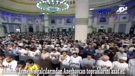 Ərəblər Azərbaycanın qələbəsi üçün belə dua etdilər - "Allahım, Azərbaycana kafir ermənilər üzərində qələbə bəxş et" (Video)