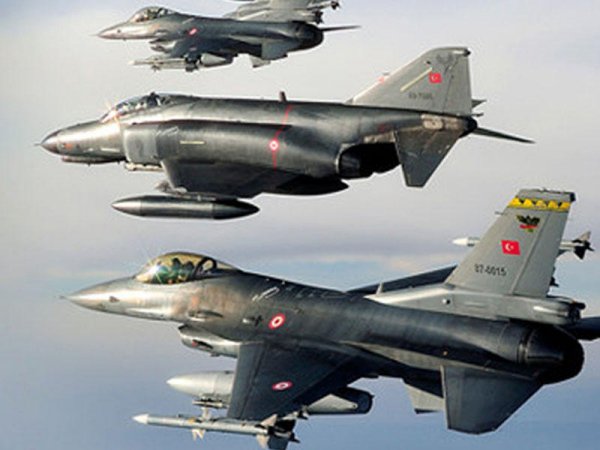 PKK mağaraları betondeşən bombalarla vuruldu