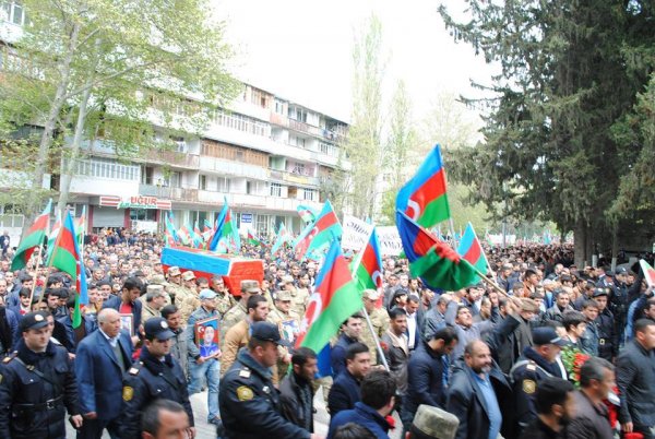 Şəhidimiz dəfn olundu