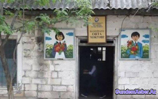 Azərbaycanda doğum evində yerləşən məktəb