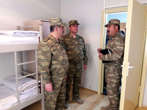  Cəbhə bölgəsində yeni tikilən hərbi hissə istifadəyə verilib