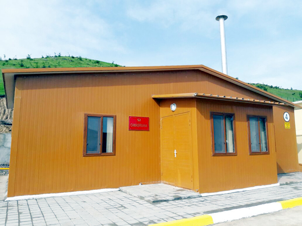  Cəbhə bölgəsində yeni tikilən hərbi hissə istifadəyə verilib