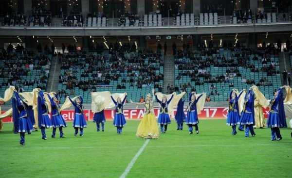Bakıda UEFA U-17 Avropa çempionatın açılış mərasimi keçirilib