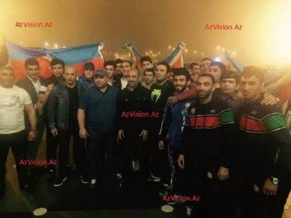 Erməniləri döyən idmançı: Səmra hava limanında biabır oldu – FOTO+VİDEO
