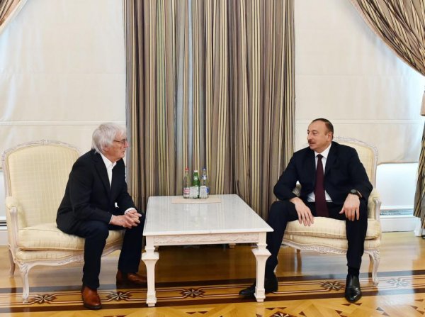 Prezident İlham Əliyev "Formula One Management"in prezidentini qəbul edib