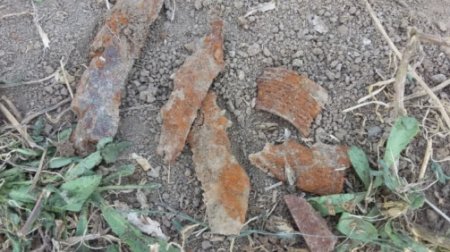 Ağdam və Tərtərdə partlamış hərbi sursatın qalıqları aşkar edilib