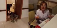 Bakıda xəstəxanada biabırçılıq; bıçaqlanan şəxs ölümcül halda yerdə qaldı