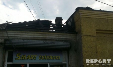 TƏCİLİ! Qaz balonu partladı, bazar yandı - YENİLƏNİB - VİDEO - FOTO