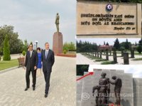 Balakəndə Heydər Əliyev və şəhidlərimizə böyük hörmətsizlik - FOTOFAKT