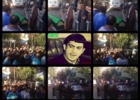Lənkəranskinin cənazəsi məscidə aparılarkən... - FOTO/VİDEO