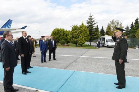 Prezident İlham Əliyev Türkiyədə işgüzar səfərdədir - FOTO