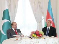 Prezident İlham Əliyevin adından Pakistanın baş nazirinin şərəfinə rəsmi nahar verilib - YENİLƏNİB