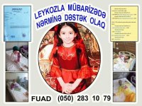 7 yaşlı azərbaycanlı uşağın müalicəsi xəstəxanaya olan borcuna görə yarımçıq qalıb, həyatı təhlükədədir- Fotolar