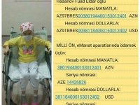  7 yaşlı azərbaycanlı uşağın müalicəsi xəstəxanaya olan borcuna görə yarımçıq qalıb, həyatı təhlükədədir- Fotolar