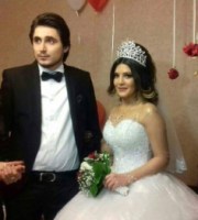 Transformatorda yanan sevgililərin toyundan - İlk foto