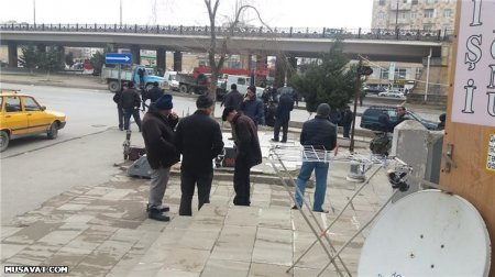 Paytaxtdakı “Qul bazarı”nda işsizlər ordusu – VİDEO