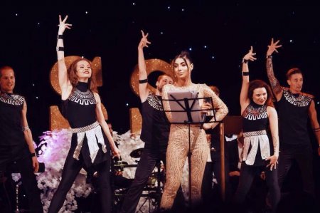 Sevinc və Sevilin Moskva konsertindən fotolar