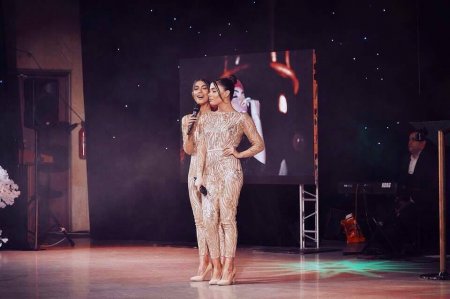 Sevinc və Sevilin Moskva konsertindən fotolar