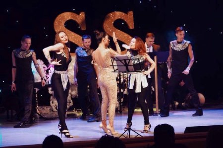 Sevinc və Sevilin Moskva konsertindən fotolar