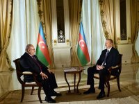 Prezident İlham Əliyev Əl-Cəzirə televiziyasının müxbirinə müsahibə verib