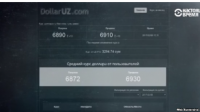 Özbəkistanda dollar almaq çətinliyi