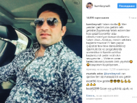 "Bəzi çaqqal-çuqqallar boş-boş danışırdılar" - Kamil Zeynallı İnstagram-a qayıtdı - FOTO