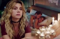 "Yaprak dökümü"nün aktrisası intim səhnəyə çəkildi - Foto + Video