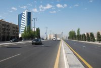 Bakının ən böyük prospektində hərəkət məhdudlaşdırılır