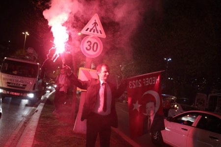 Ərdoğanın uğuru belə qeyd olundu - FOTO