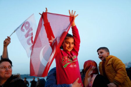 Ərdoğanın uğuru belə qeyd olundu - FOTO