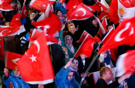 Ərdoğanın uğuru belə qeyd olundu - FOTO