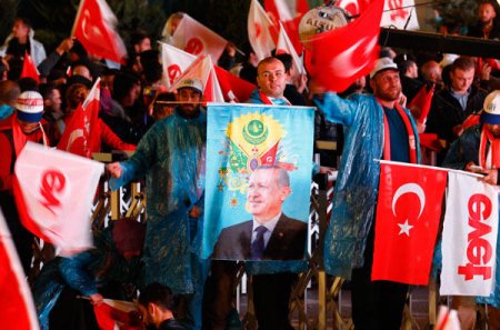 Ərdoğanın uğuru belə qeyd olundu - FOTO