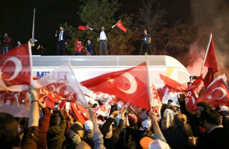 Ərdoğanın uğuru belə qeyd olundu - FOTO