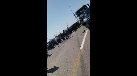 Bakıda dəhşətli qəza: polis maşını ilə "Porsche" toqquşdu: 1 polis öldü, digərləri yaralandı - VİDEO - FOTO