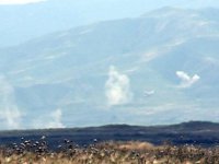 Ermənilər işğal altında olan Böyük Mərcanlı kəndini yandırdı