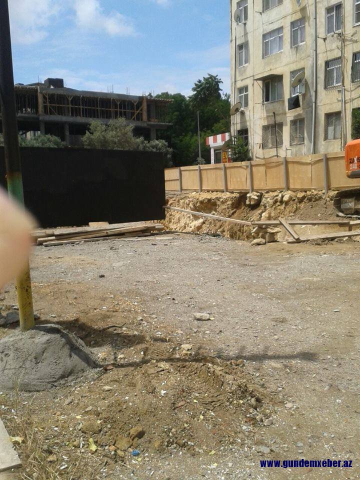 Talan edilmiş Nəsimi rayonu - FOTOFAKT