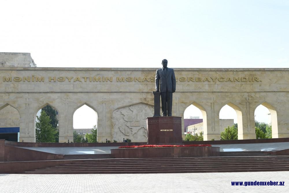 Prezident İlham Əliyev Şirvanda səfərdədir - FOTO